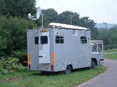 A Psand.net communications vehicle.